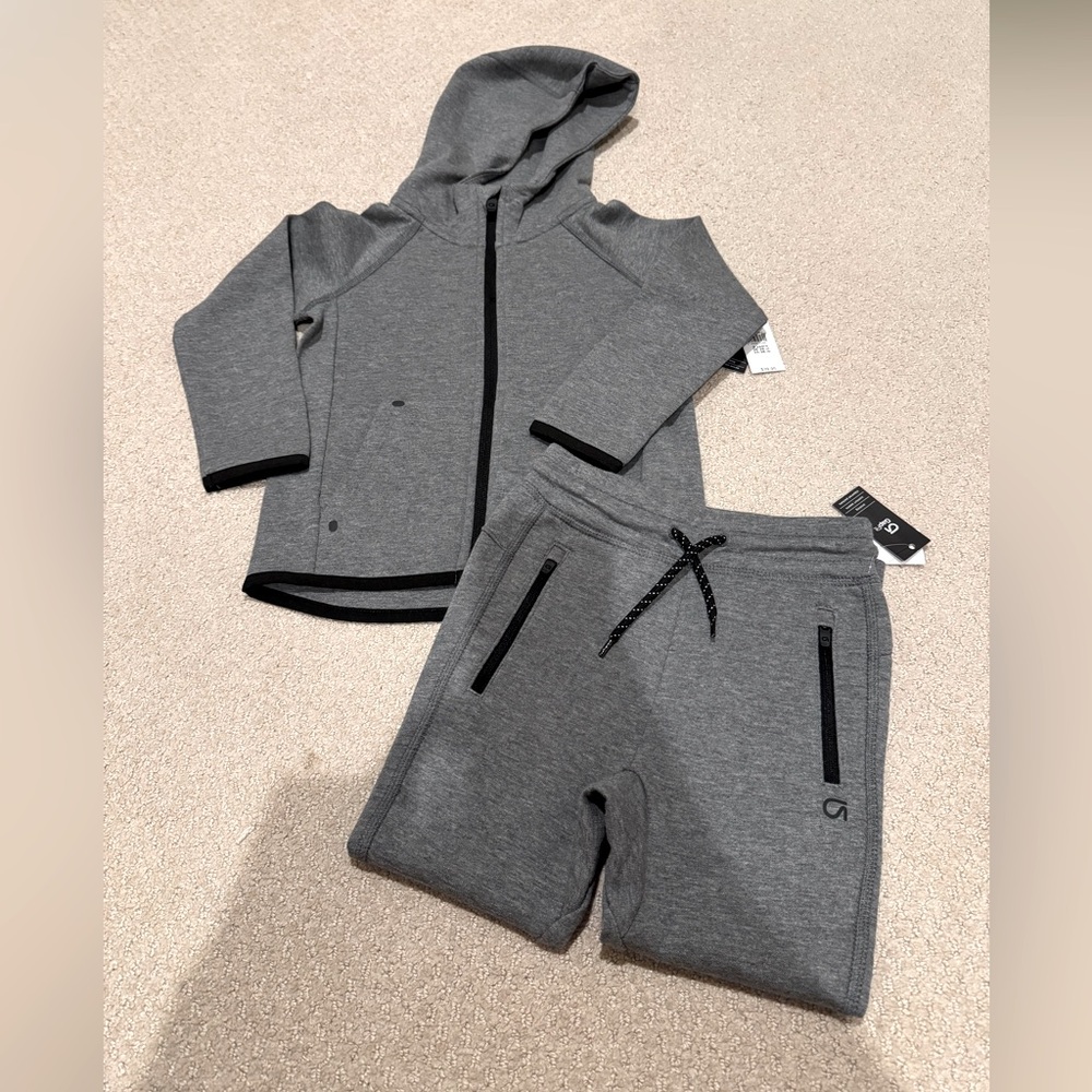 Gap Fit Grey Hoodie Jacket and Jogger Pants